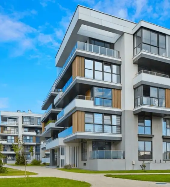 new-modern-block-flats-green-600nw-2501530247